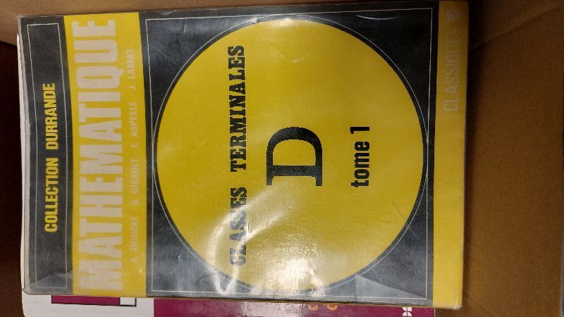 mathematique terminale D | g girault j lamat