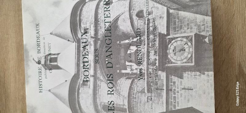 Bordzaux sous les rois d angleterre | Yves Renouard