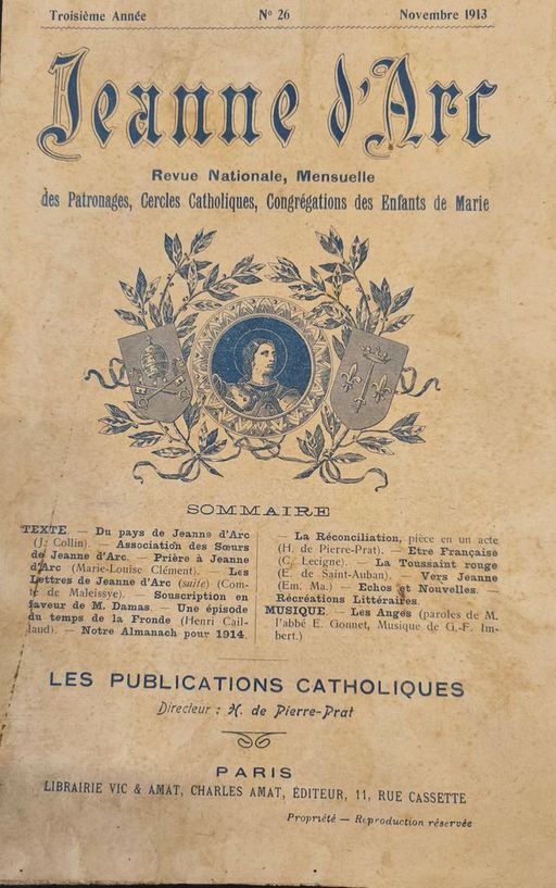 revue Jeanne d'Arc n° 26 | collectif