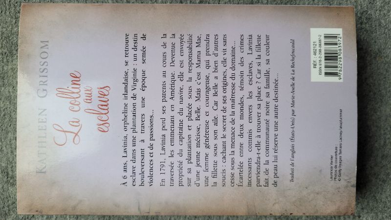La colline des esclaves | Kathleen GRISSOM