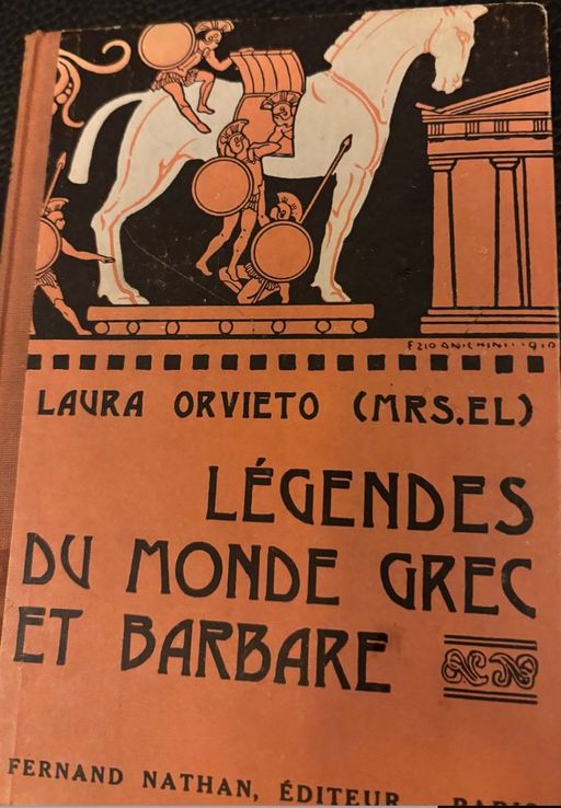 legendes du momde grec et barbare | laura orvieto