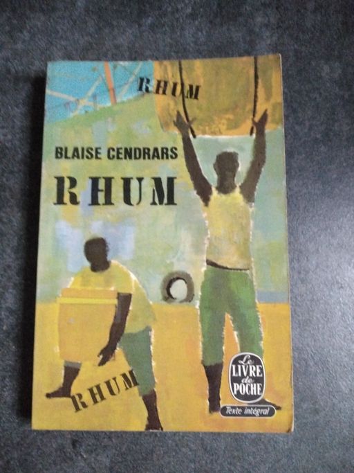 rhum | Blaise Cendrars