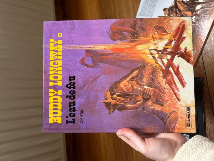 Buddy Longway tome 8 L’eau de feu | DERIB
