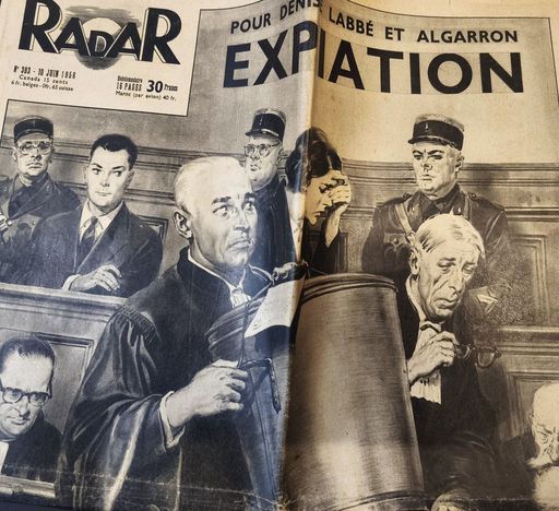 journal Radar n° 383 pour Denise Labbé et Algarron expiation | collectif