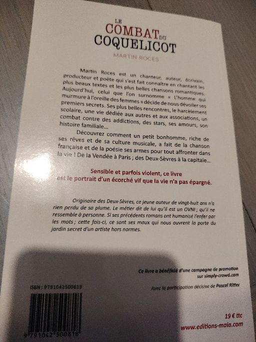 Le combat du coquelicot | Martin Roces