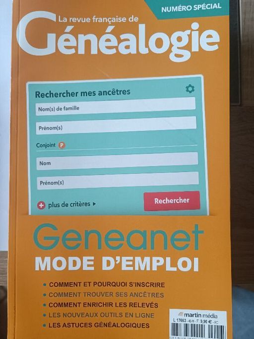 Geneanet mode d'emploi | Revue française de généalogie