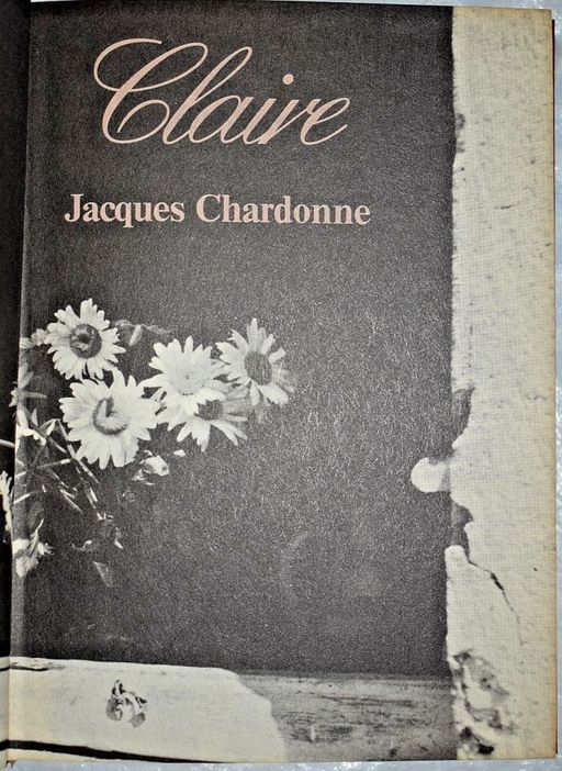 Claire - Jacques Chardonne | Jacques Chardonne