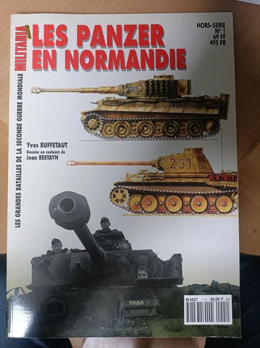 militaria hors seri 1  les panzer en normandie | COLLECTIF