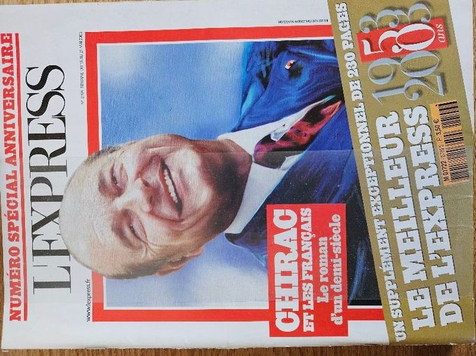 CHIRAC et les français avec un supplément pour les 50 ans de l'EXPRESS | Denis Jeambar