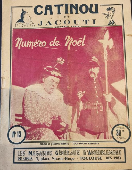 Catinou et Jacouti n° 13 numéro de noêl | collectif