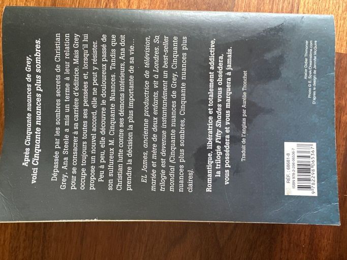 Cinquantes nuances plus sombres | EL James