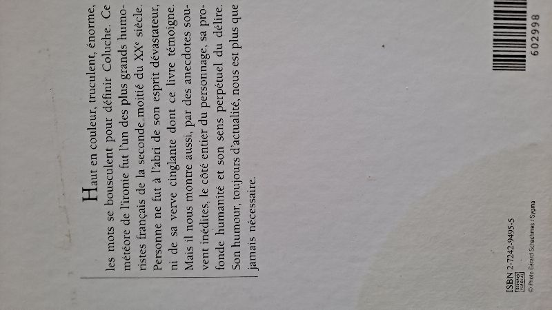 Pensées et anecdotes | Coluche