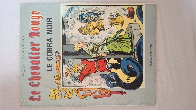 Le chevalier rouge  -18- Le cobra noir | Vandersteen