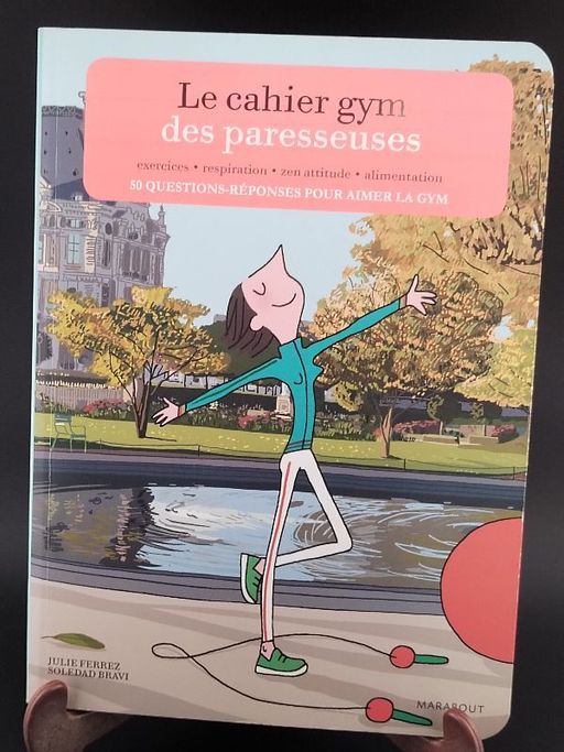 Le cahier gym des paresseuses | Julie ferrez