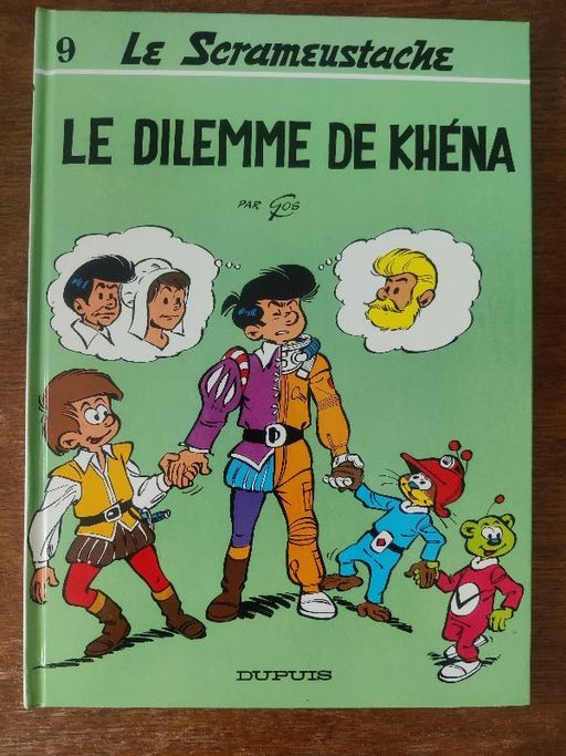 Le Scrameustache. Vol. 9. Le dilemme de Khéna | Gos