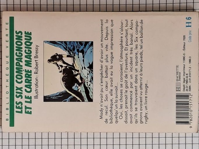 Les six compagnons et le carréagique | Paul-Jacques Bonzon