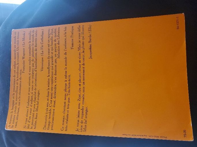 Mon bel oranger | José Mauro de Vasconcelos