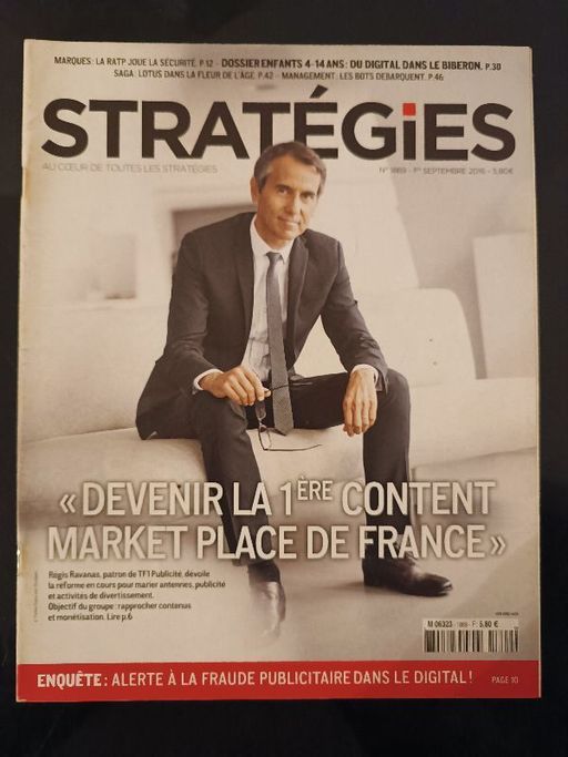 Stratégies - Au coeur de toutes les stratégies N° 1869 | Collectif