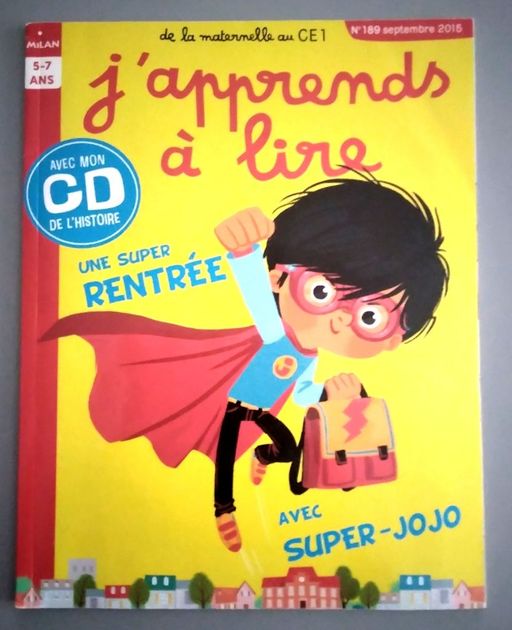 J'apprends à lire n°189 - Une super rentrée avec Super-Jojo | Blandine Aubin