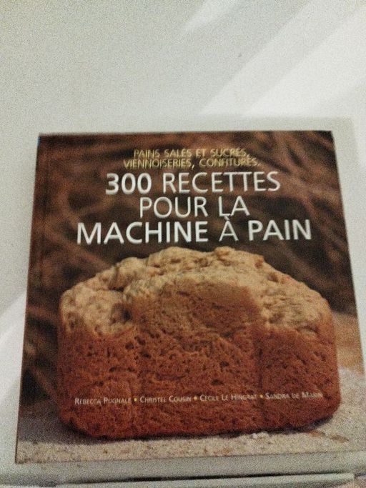 300 recettes pour la machine à pain | Rebecca Pugnale