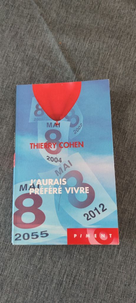 J'aurais préféré vivre  | Thierry Cohen 