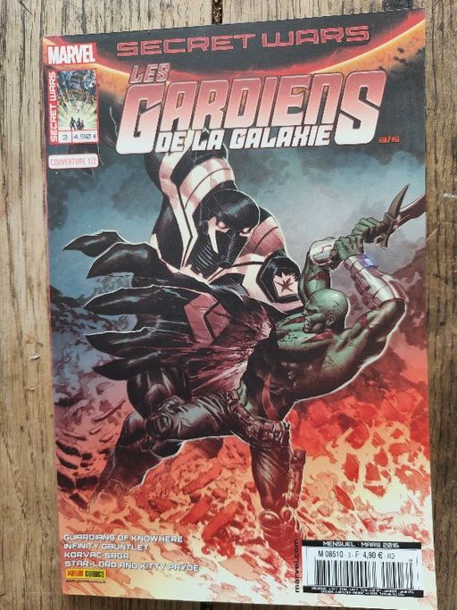 Secret wars les gardiens de la galaxie 3 | Marvel