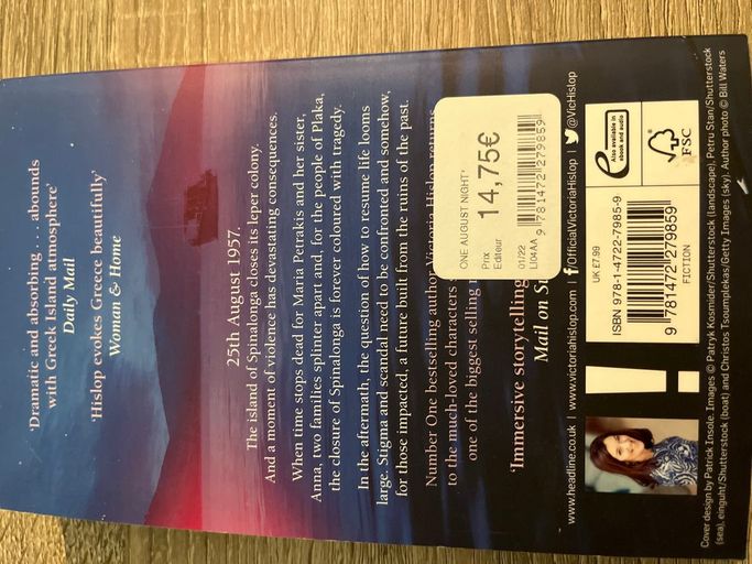 One August Night | Victoria Hislop