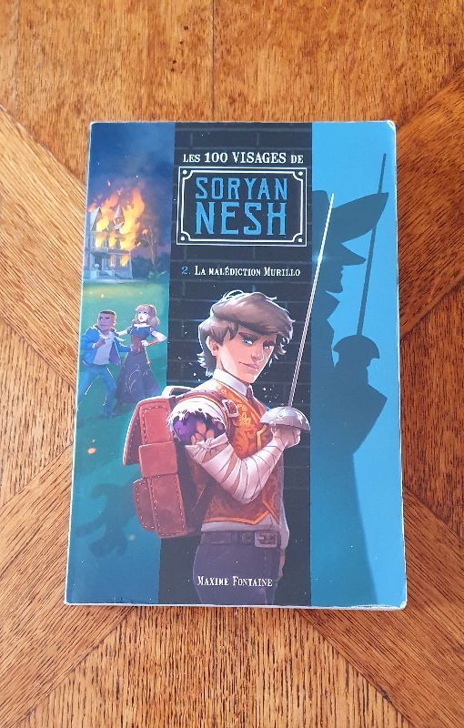 Les 100 visages de Soryan Nesh tome 2 ; La malédiction Murillo | Maxime Fontaine.