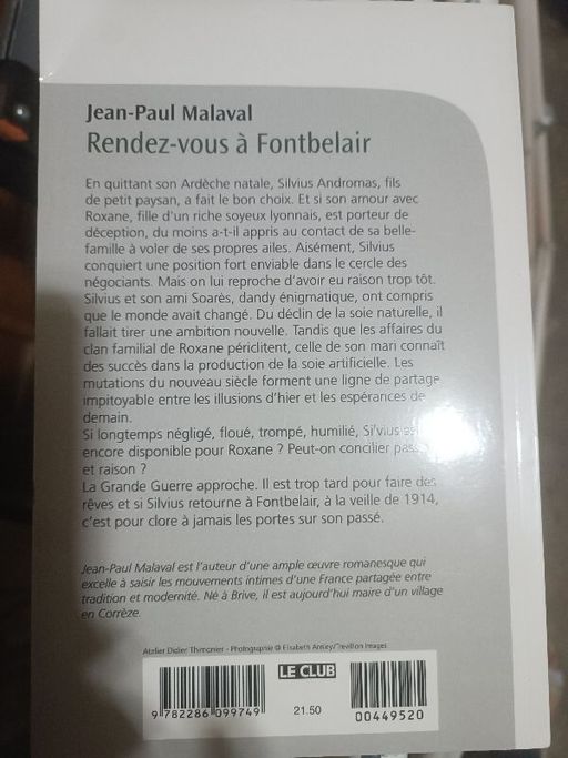 Rendez vous à Fontbelair | Jean Paul Malaval