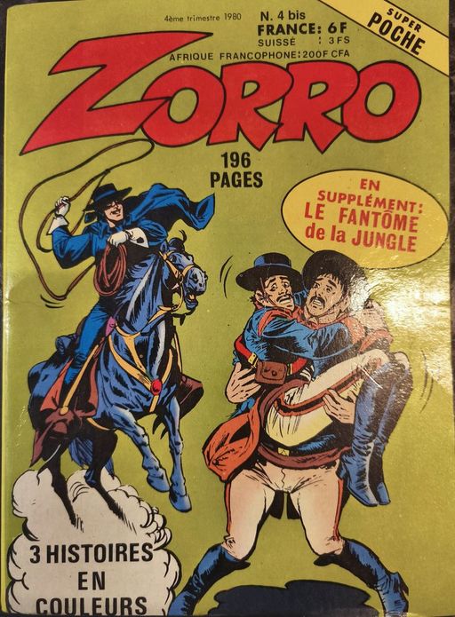 Zorro super poche n° 4 bis | collectif