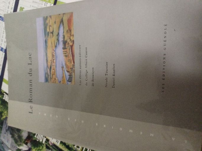 Le roman du lac | Nicole tournier daniel ronfort