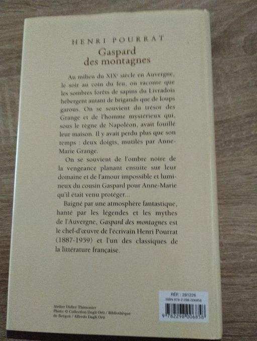 Gaspard des montagnes | Henri POURRAT