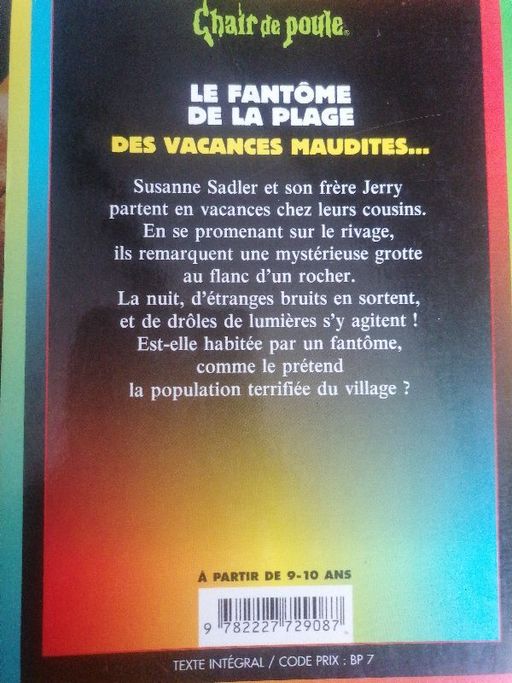 Chair de poule, le fantôme de la plage | R. L. Stine