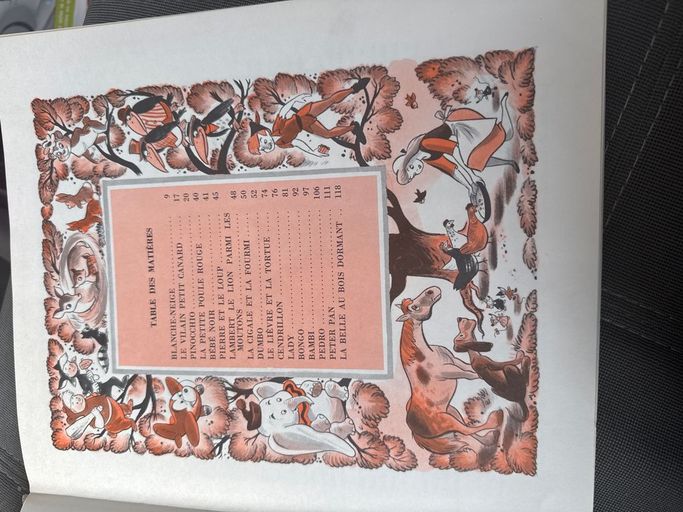 Livre collector vintage 1969 Les tresors de walt diney | Georges lang