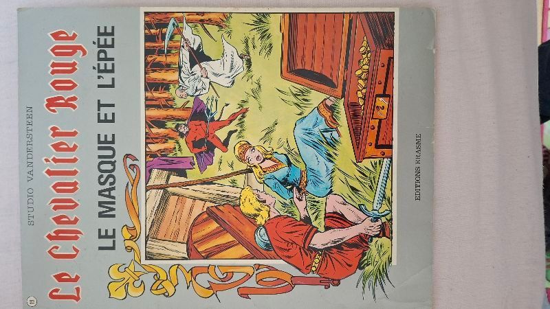 Le Chevalier rouge  -19- Le masque et l'épée | Vandersteen