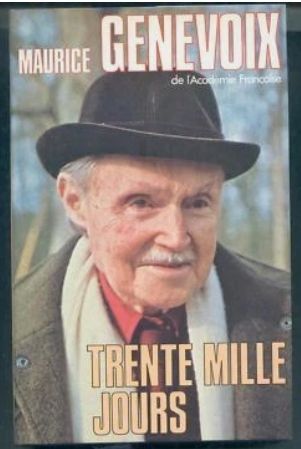 trente mille jours  | maurice genevoix 