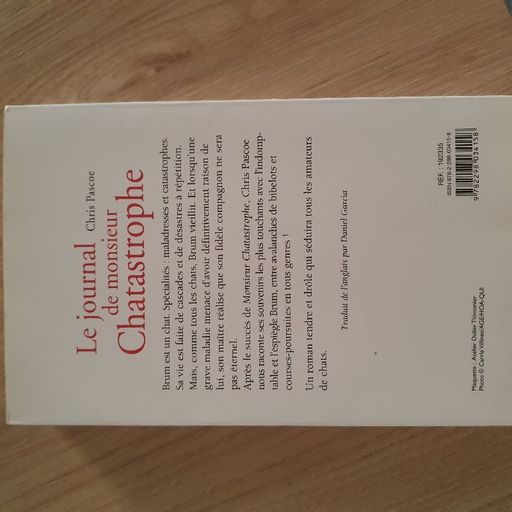 Le journal de Monsieur chatastrophe | Chris Pascoe