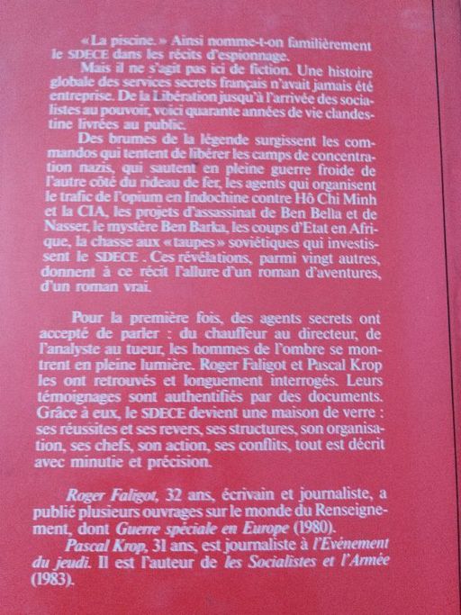 La piscine | Roger Faligot