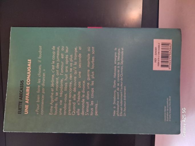 Une affaire conjugale | Eliette Abecassis