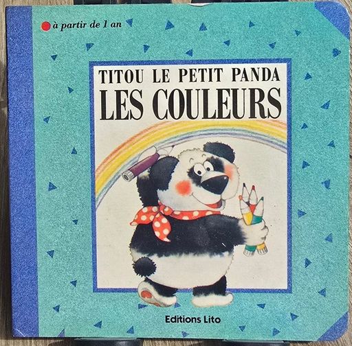 Tito le petit panda, les couleurs | Valerie Michaut