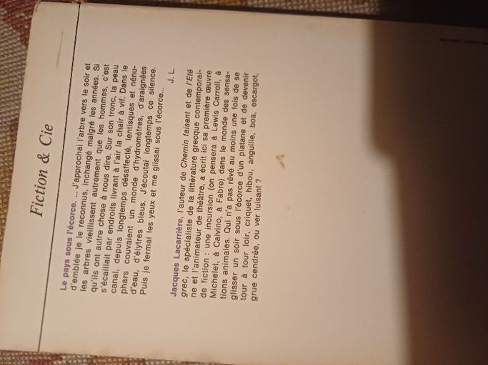 Le pays dous l'écorce | Jacques Lacarrière