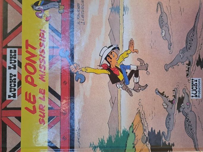 LUCKY LUKE - Le pont sur le Mississipi | X.FAUCHE - J.LÉTURGIE