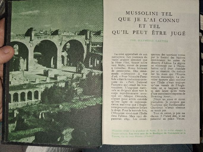 La chute de mussolini | Georges roux