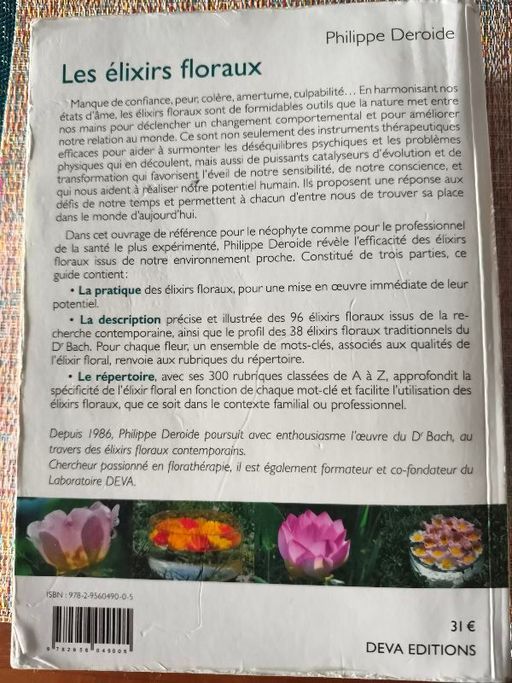 Les élixir floraux | Philippe Deroide