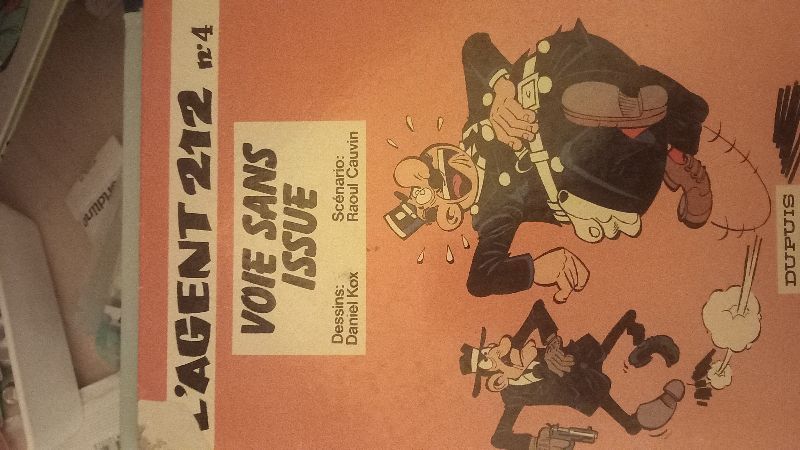 L'agent 212 : tome 4, Voie sans issue, tome 8, Pas de panique : pack | Raoul Cauvin, Daniel Kox