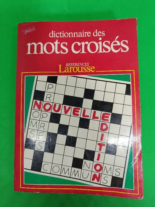 Dictionnaire des mots croisés | Inconnu