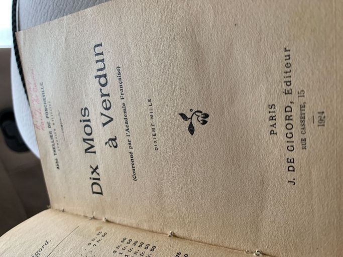 Dix mois a verdun | J de gigord