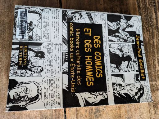 des comics et des hommes | jean Paul gabilliet