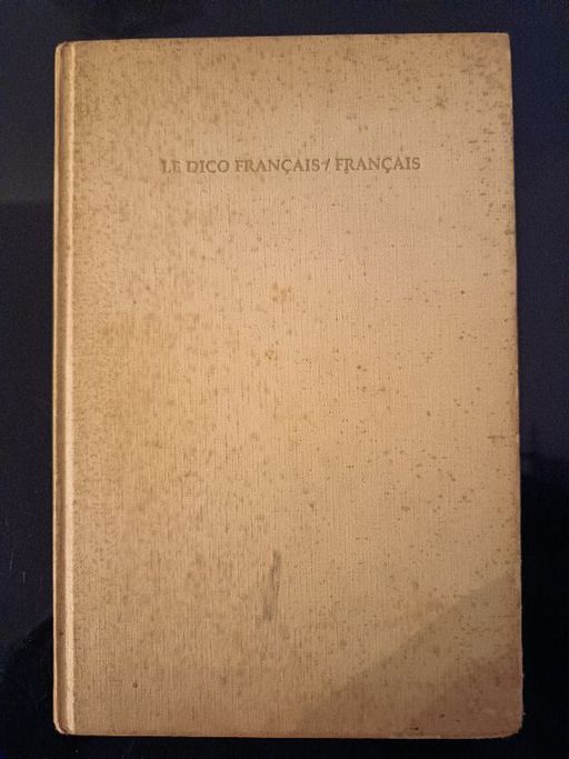 Le Dico français-français | Philippe vandel