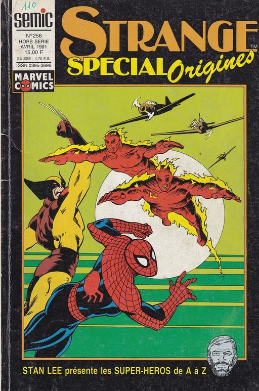 Strange origine  N° 256 - année 1991 | stan lee